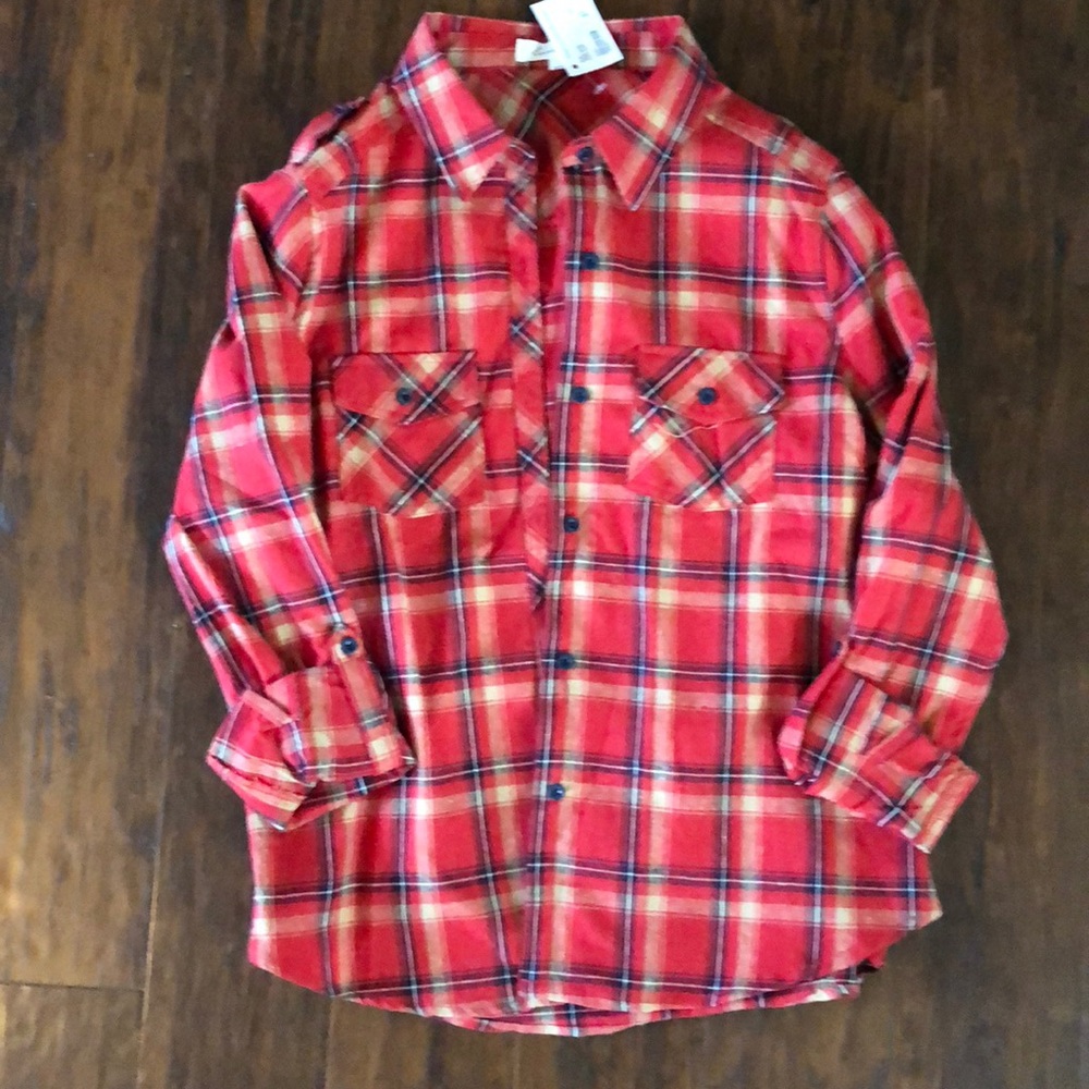 Brand new plaid shirt